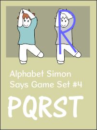 Alphabet Simon Says Capitals Book 4